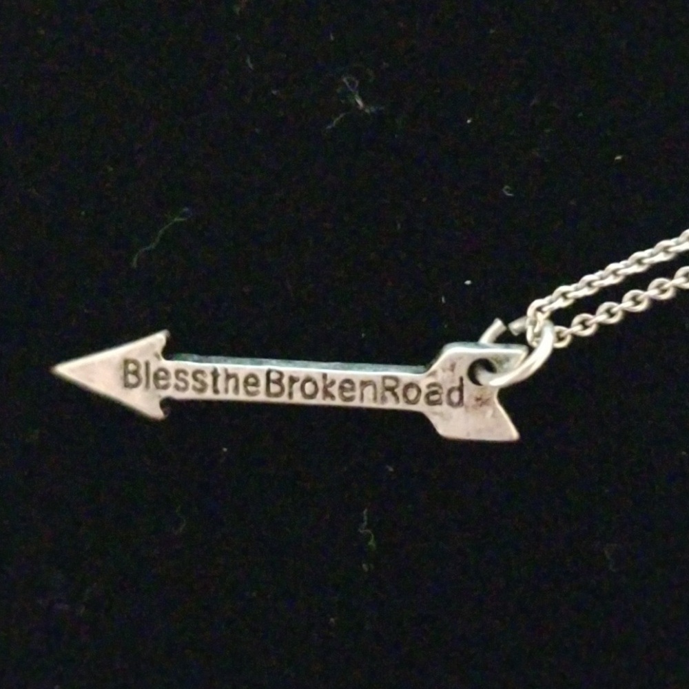 Dainty Arrow Necklace - Bless the Broken Road
